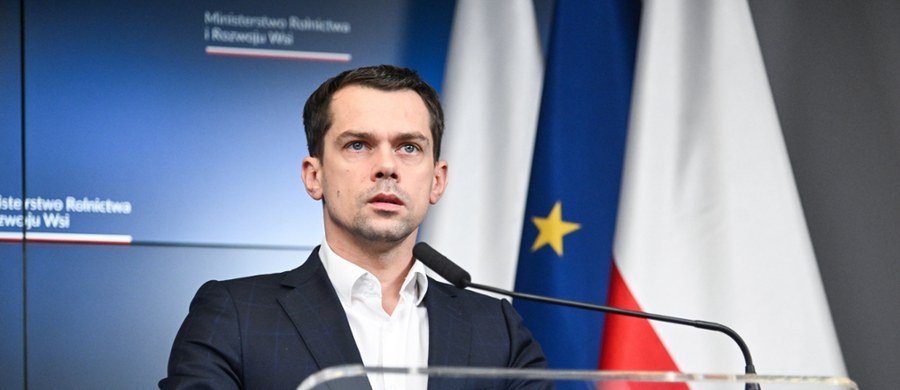 Michał Kołodziejczak, wiceminister rolnictwa i rozwoju wsi, odchodzi z rządu. Swoją decyzję ogłosił na konferencji prasowej. Wcześniej skierował list do ministra Czesława Siekierskiego. 
