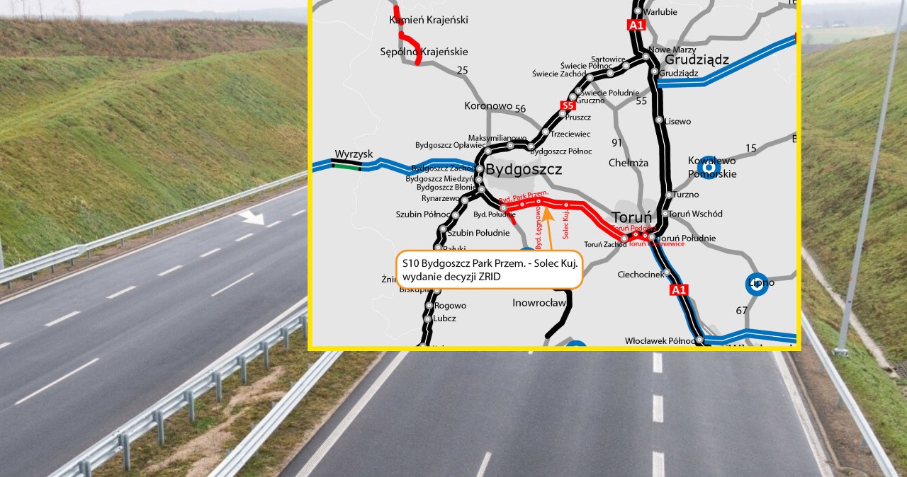 Nowa droga połączy Warszawę ze Szczecinem. Zapadła ważna decyzja