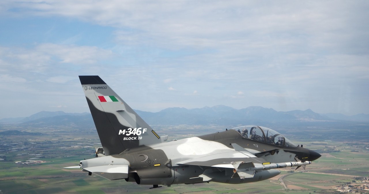 Samolot do szkolenia pilotów przyszłości. Oto M-346 Block 20
