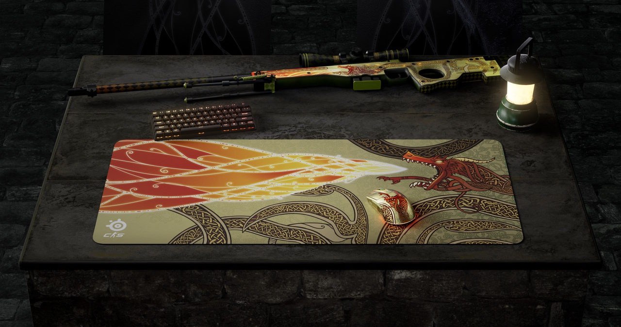 SteelSeries i Valve zaprezentowali limitowaną kolekcję CS2 Dragon Lore