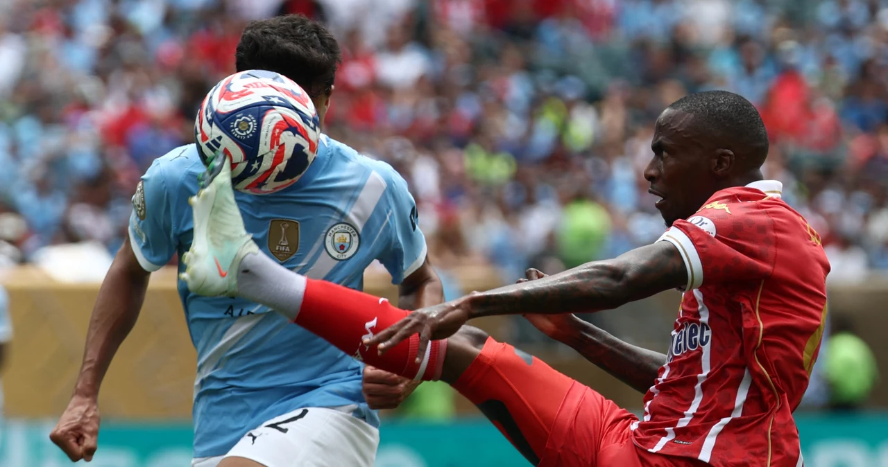Z konfrontacji z afrykańskim rywalem piłkarze Manchesteru City ostatecznie wyszli z twarzą