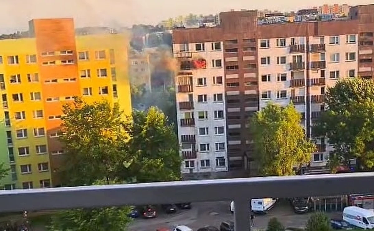 W czwartkowy wieczór wybuchł pożar w bloku przy ul. Białostockiej w Sosnowcu (woj. śląskie). W ogniu stanęło mieszkanie na szóstym piętrze. Na szczęście nikt nie został ranny, mieszkańcy budynku ewakuowali się jeszcze przed przyjazdem straży pożarnej. Informację o pożarze otrzymaliśmy na Gorącą Linie RMF FM.