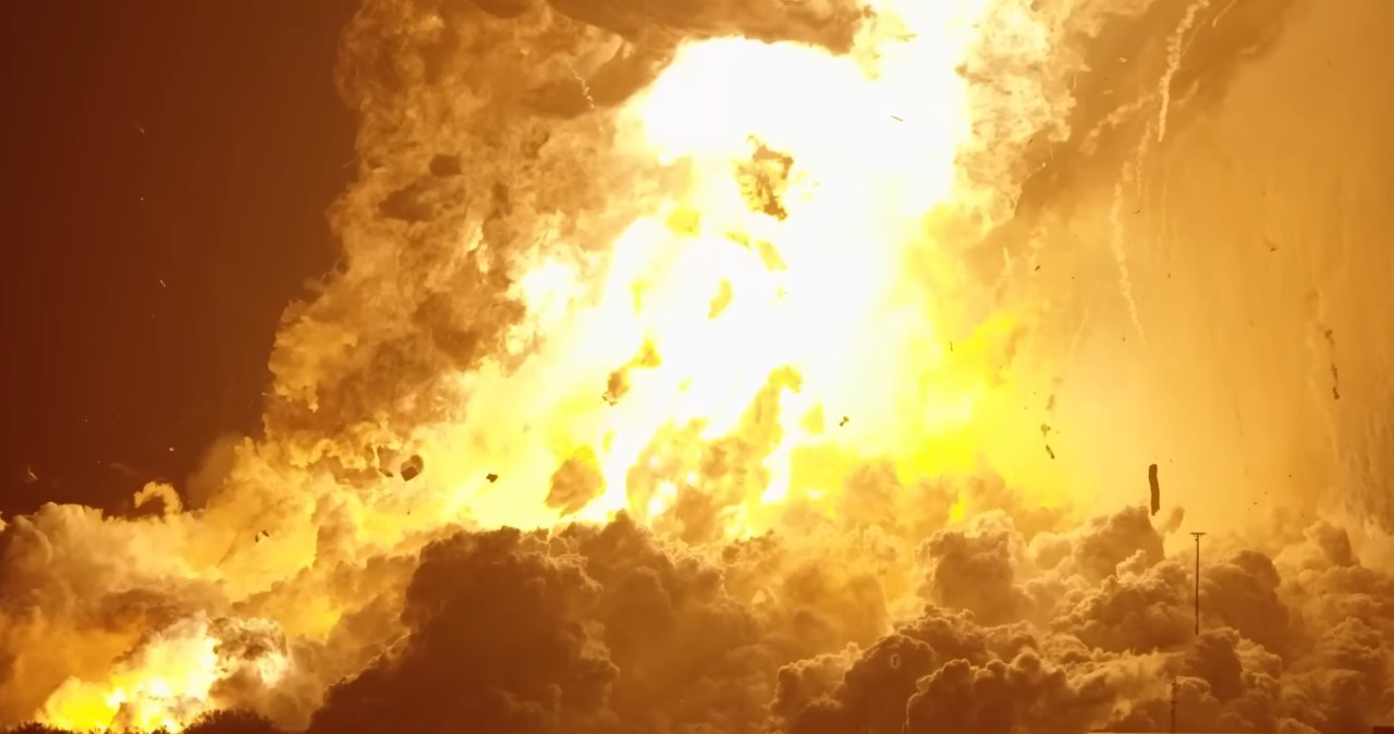 SpaceX ujawnia przyczynę ostatniej katastrofy wielkiej rakiety