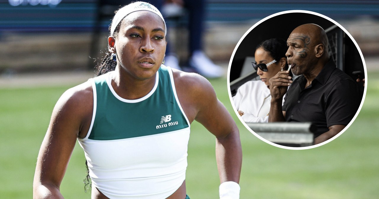 Legenda boksu na meczu Coco Gauff. Kiedyś razem trenowali