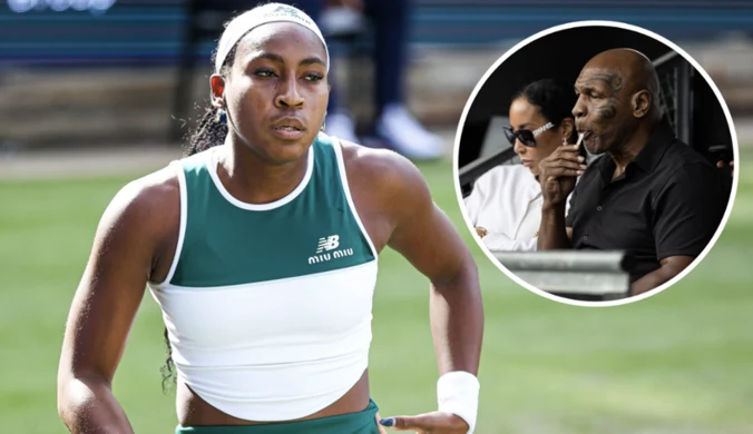 Legenda boksu na meczu Coco Gauff. Kiedyś razem trenowali