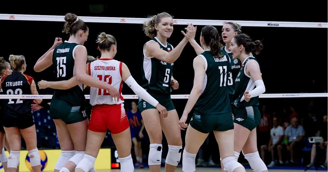 Polki pokonały Niemki w Lidze Narodów siatkarek