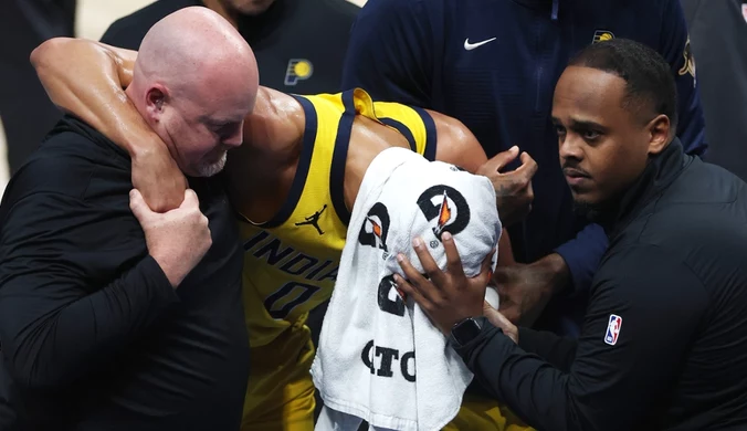 Na parkiecie spędził tylko 7 minut. Dramat gwiazdora Pacers. Kontuzja przesądziła o losach finałów NBA