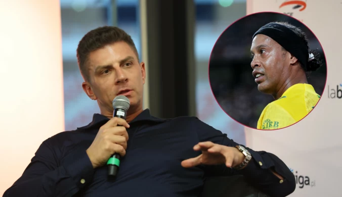 Oto kulisy przyjazdu Ronaldinho do Polski. Mateusz Borek ujawnia. To się w głowie nie mieści