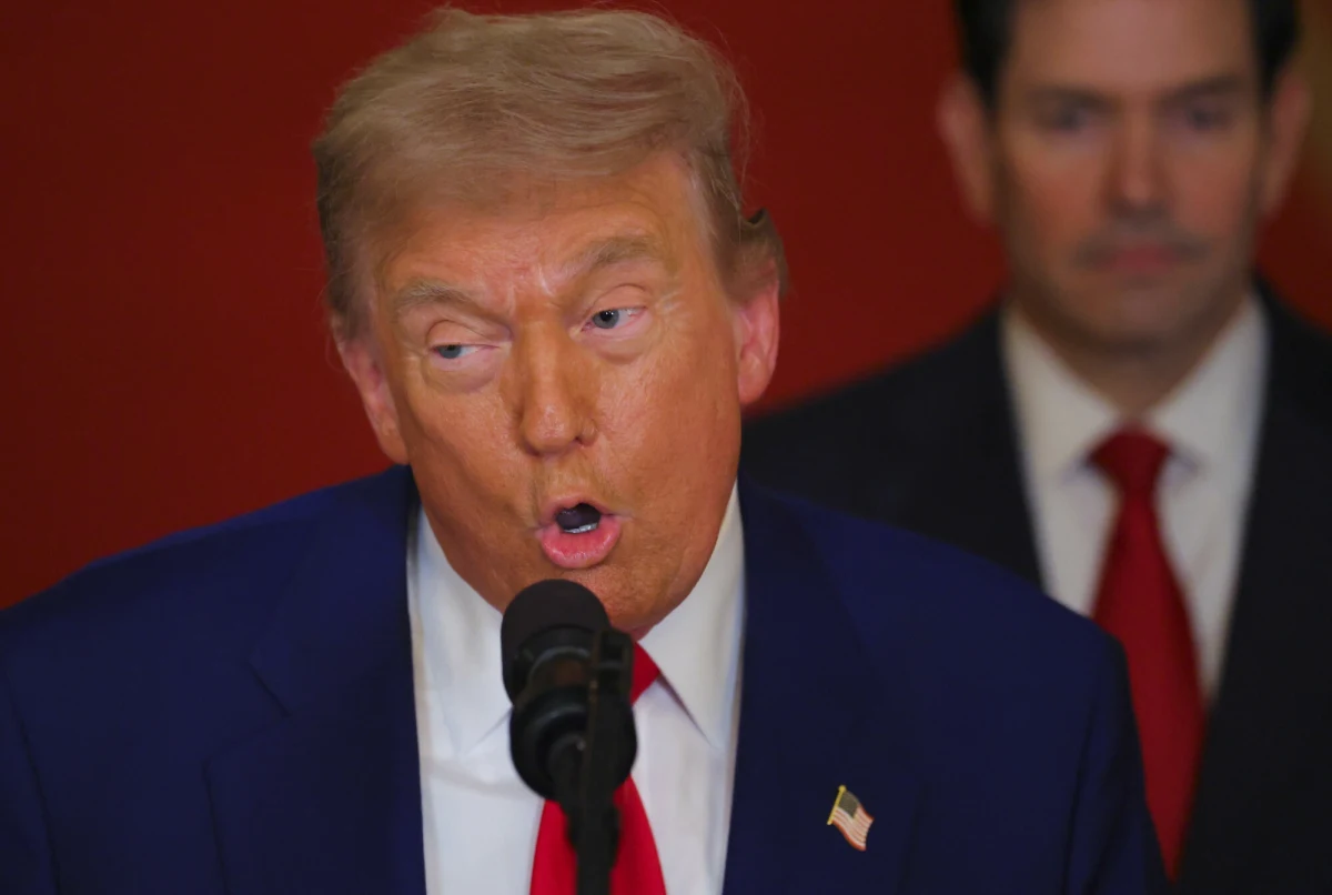 "Gratulacje dla wszystkich! Izrael i Iran w pełni uzgodniły, że nastąpi całkowite zawieszenie broni" - ogłosił przed godz. 1:00 czasu polskiego prezydent USA Donald Trump.