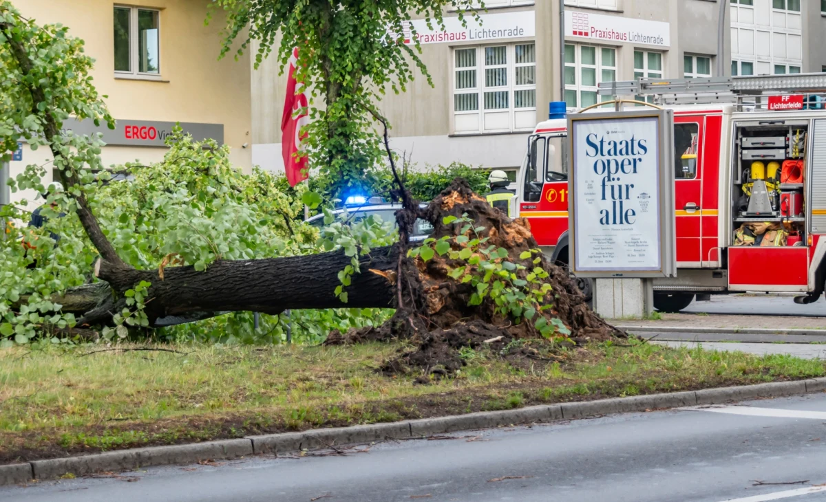 Jedna osoba zginęła, a kilka zostało rannych w wyniku nawałnicy nad Berlinem. Potężna burza sparaliżowała w poniedziałkowy wieczór stolicę Niemiec.