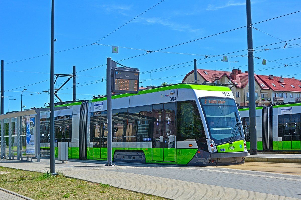 Tragedia w Olsztynie. Nie żyje kobieta potrącona przez tramwaj