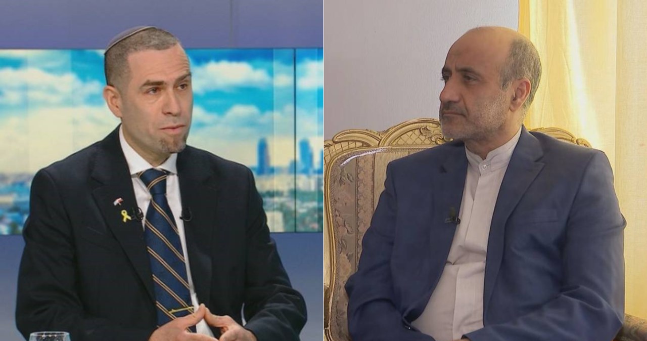 Ambasadorowie Izraela i Iranu w Polsat News. "Okłamują cały świat"