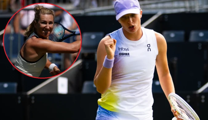 Świątek wrzasnęła na Azarenkę. Komentatorzy nie dowierzali. "Prosto w twarz"
