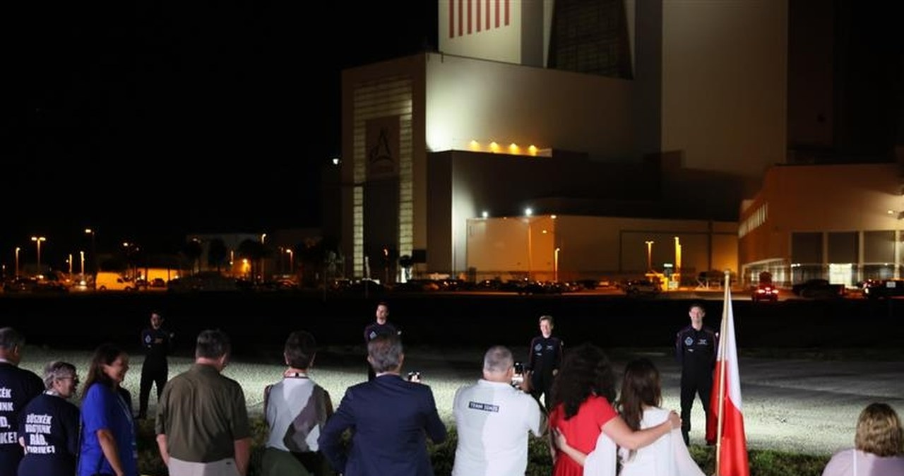 Polak pożegnał się z rodziną. Wzruszenie wzięło górę