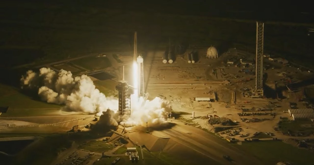 W końcu poleciał. Polski astronauta wystrzelony rakietą w kosmos