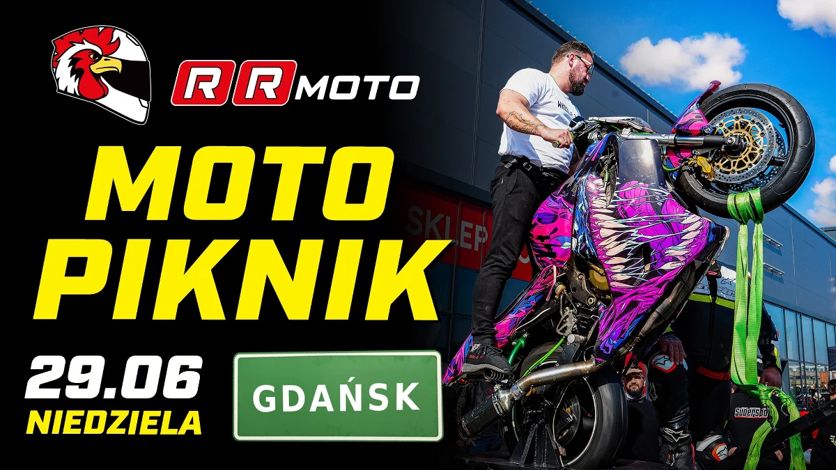 Masz wolny dzień i chcesz spędzić go w motocyklowym klimacie? Wskakuj na maszynę i wpadnij na motopiknik nakręcany przez ekipę RRmoto Gdańsk! To świetna okazja, by złapać trochę słońca i pogadać z ludźmi, którzy jarają się tym samym co Ty. Impreza odbędzie się w niedzielę 29 czerwca 2025 w godzinach od 10:00 do 20:00 (sklep pozostaje otwarty do 21:00) przy ul. Przywidzkiej 10A – tam, gdzie bije serce motocyklowego Pomorza!