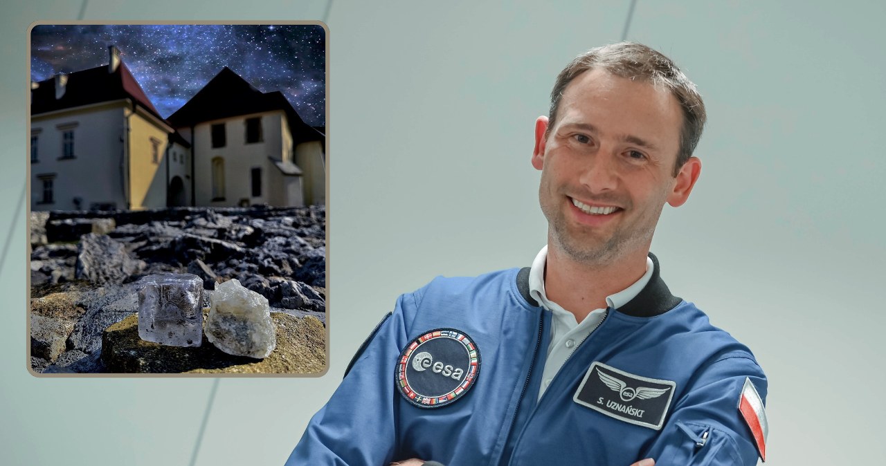 Pierwszy Polak leci na ISS. Zabrał tam z Polski "białe złoto"