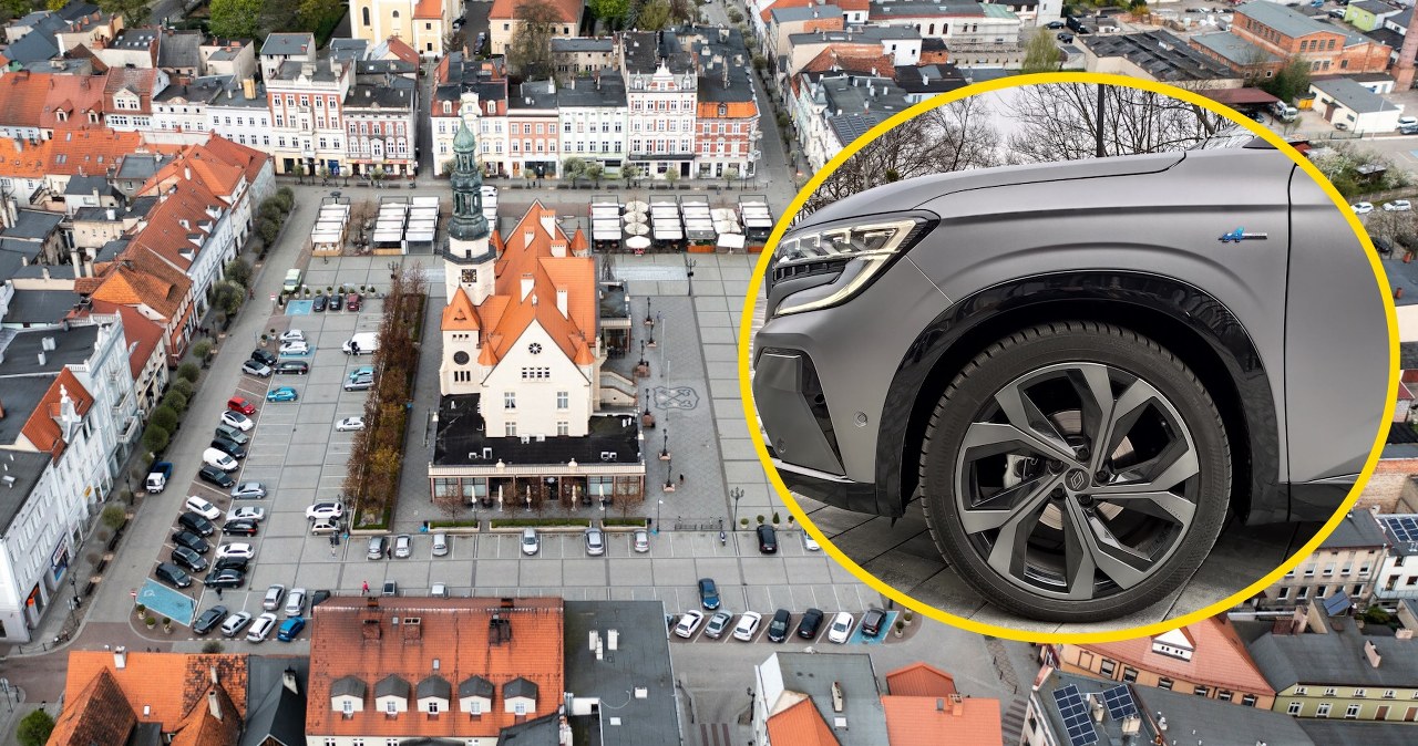 Po Krotoszynie jeździ srebrny samochód z kartką. Mieszkańcy w panice