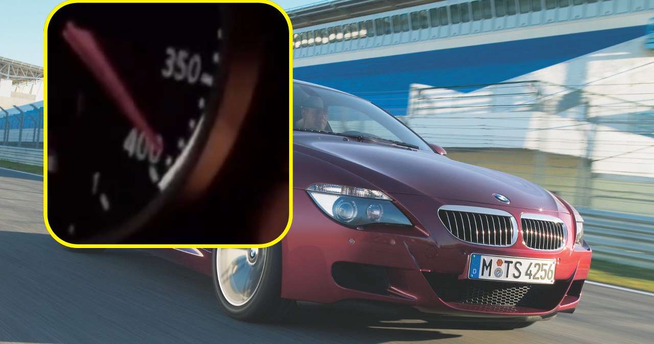 Jechał przez Warszawę z prędkością 390 km/h. W ręce trzymał telefon