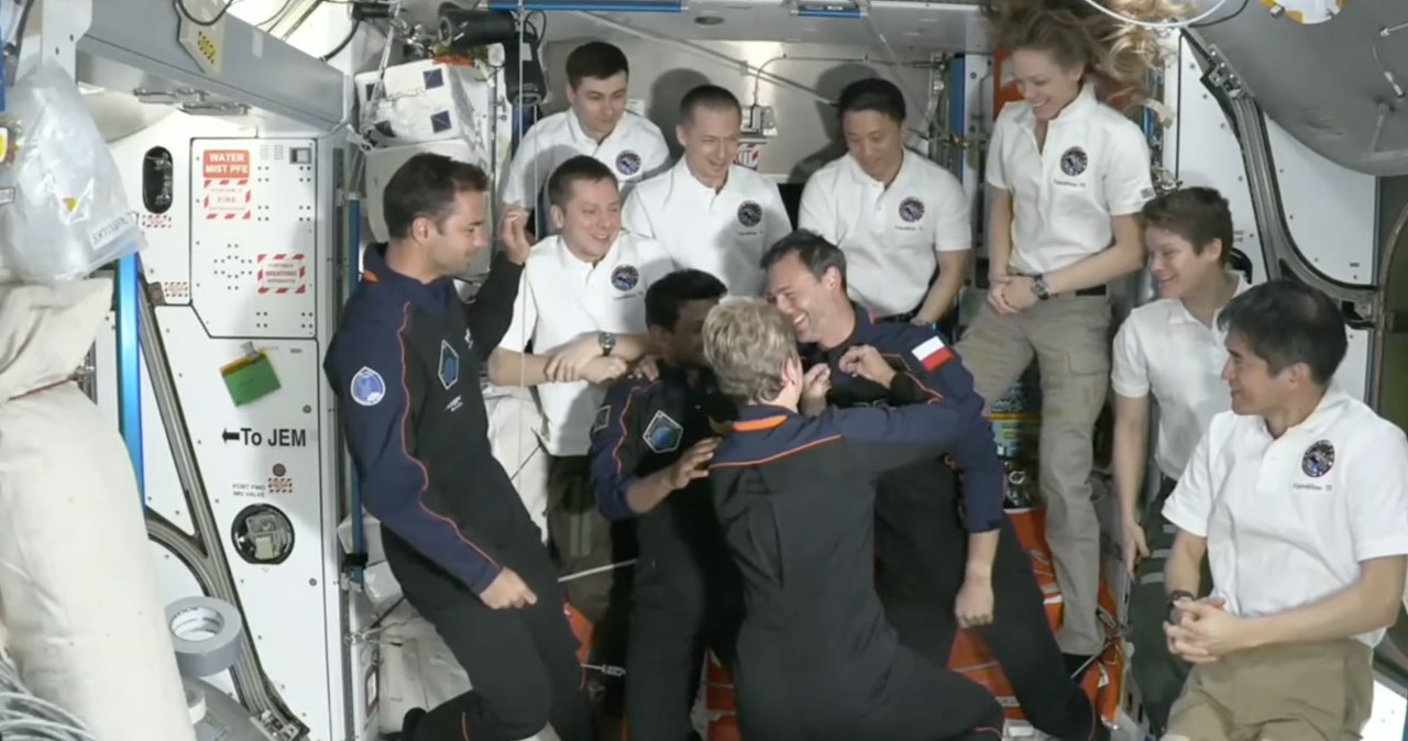 Sławosz Uznański-Wiśniewski z ISS. "Dziękuję wszystkim Polakom"