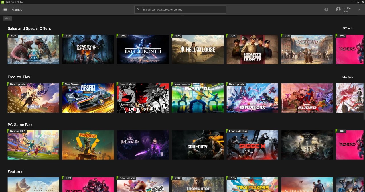 Nowe tytuły, nagroda w Elder Scrolls Online i przecena GeForce NOW