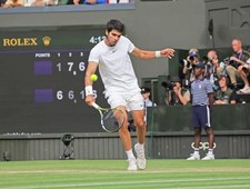 Tenis: Turniej Wimbledon - mecz 4. rundy gry pojedynczej