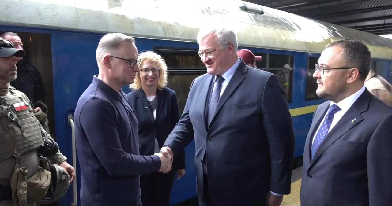 Niezapowiadana wizyta Andrzeja Dudy. Prezydent w Kijowie