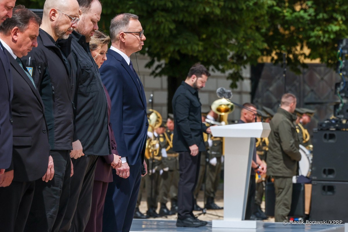 Andrzej Duda odznaczony w Kijowie. "Wybitne osobiste zasługi"