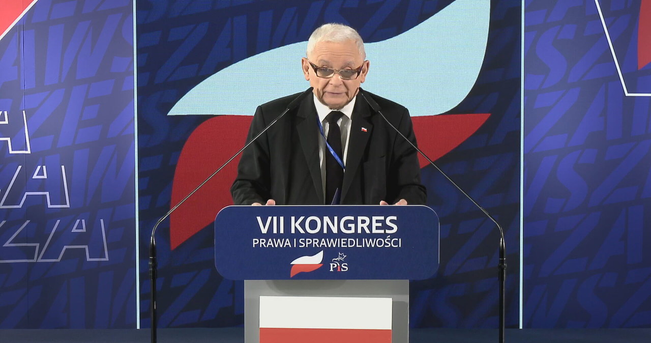 Kaczyński otworzył kongres PiS. "Będziemy musieli podejmować decyzje"