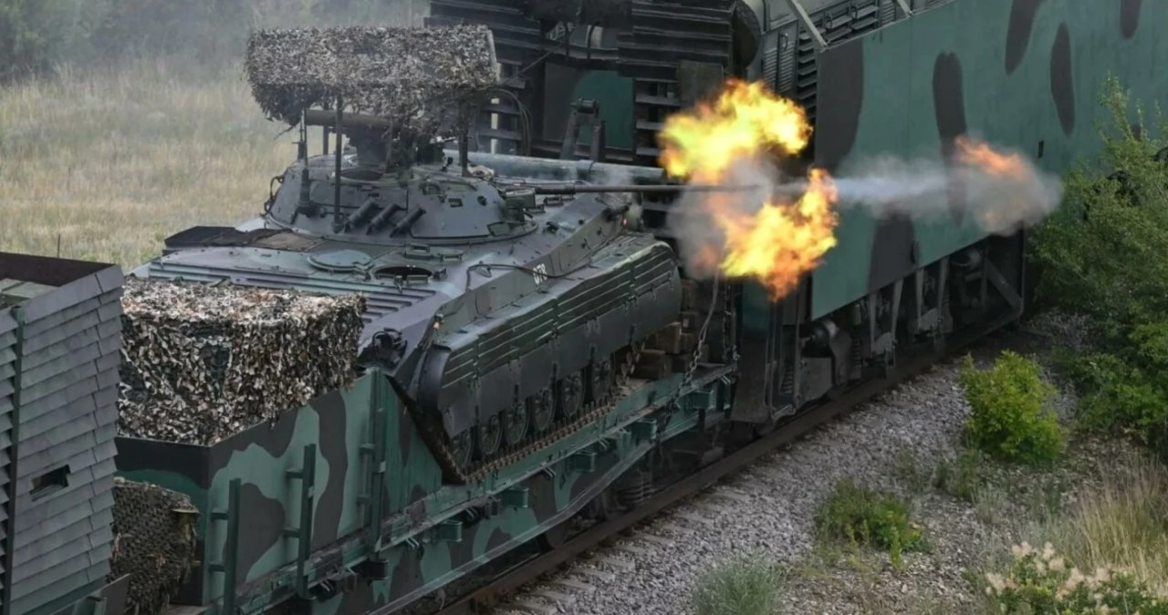 Sztuczna inteligencja na torach. Rosja ulepsza pociągi pancerne
