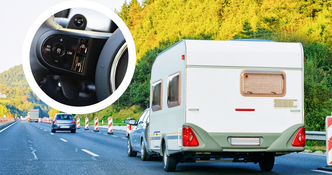 Tempomat a jazda z przyczepą. Jedna ważna zasada