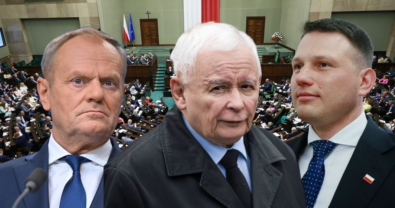 Spadek notowań KO. Nowy sondaż miesza polityczne karty
