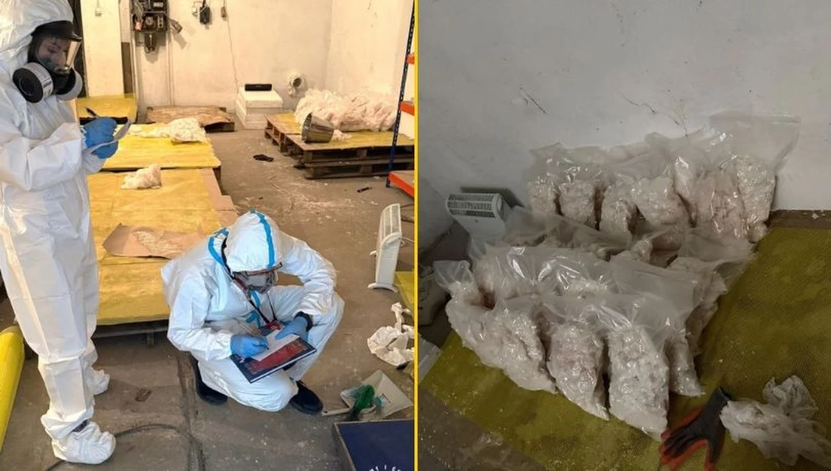 Ponad dwie tony narkotyków i sprzęt potrzebny do ich wytwarzania przejęli policjanci z komendy miejskiej w Kielcach po spektakularnej akcji w powiecie sandomierskim. Przy udziale kontrterrorystów i Biura Kryminalnego Komendy Głównej Policji udało się zlikwidować fabrykę klefedronu. Zatrzymano 32-letniego mieszkańca Gdańska. 