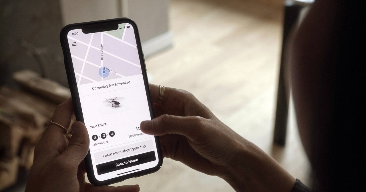 Tego Uber jeszcze nie oferował. Wycieczki helikopterem i rejsy łodzią