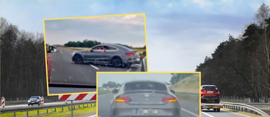 Policjanci z Opola prowadzą śledztwo w sprawie kierowcy mercedesa, Rafała H., który w niedzielę blokował ruch na odcinku autostrady A4. Mężczyźnie grozi do 8 lat więzienia. Policja apeluje do świadków o pomoc.