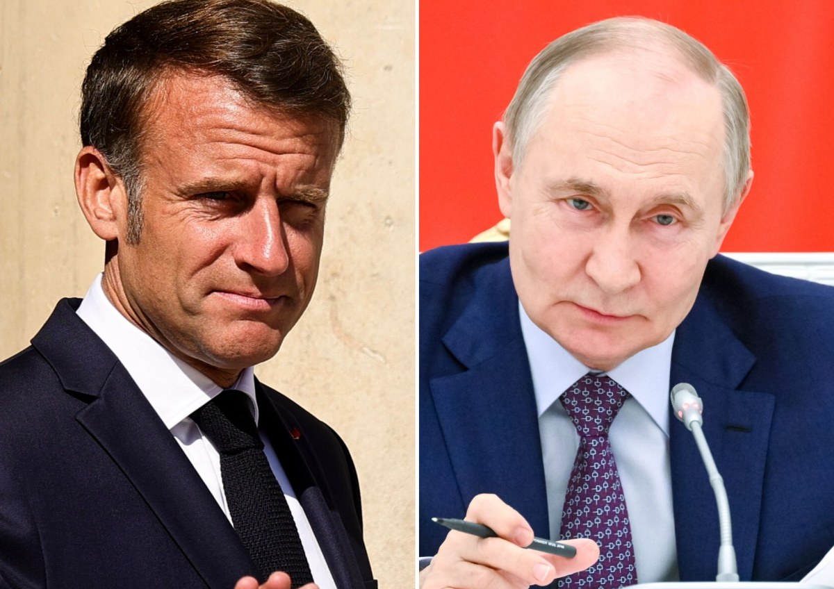 Macron rozmawiał z Putinem po latach przerwy. Padły oskarżenia