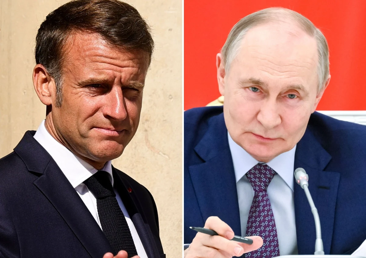 Prezydent Francji Emmanuel Macron rozmawiał telefonicznie z przywódcą Rosji Władimirem Putinem o irańskim programie nuklearnym i wojnie w Ukrainie - poinformował we wtorek Pałac Elizejski. "Zachód jest winny wybuchu wojny w Ukrainie" - stwierdził prezydent Rosji Władimir Putin.