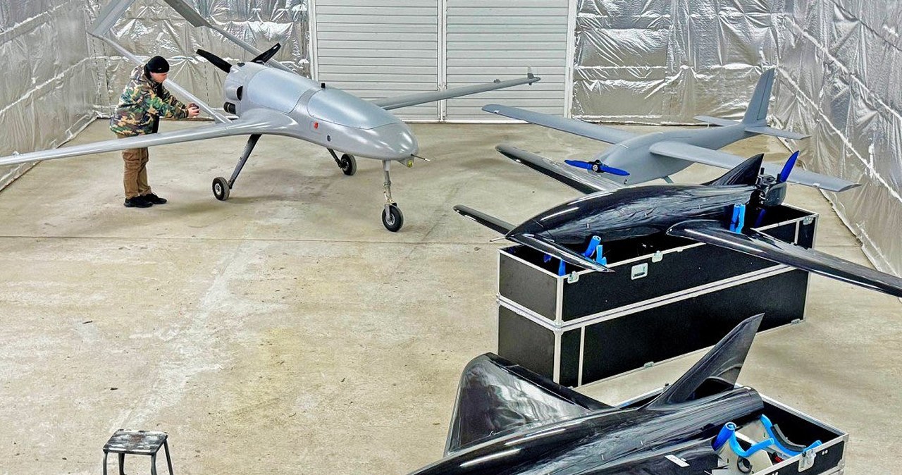 500 potężnych dronów bojowych dla Ukrainy. Rosja zadrży