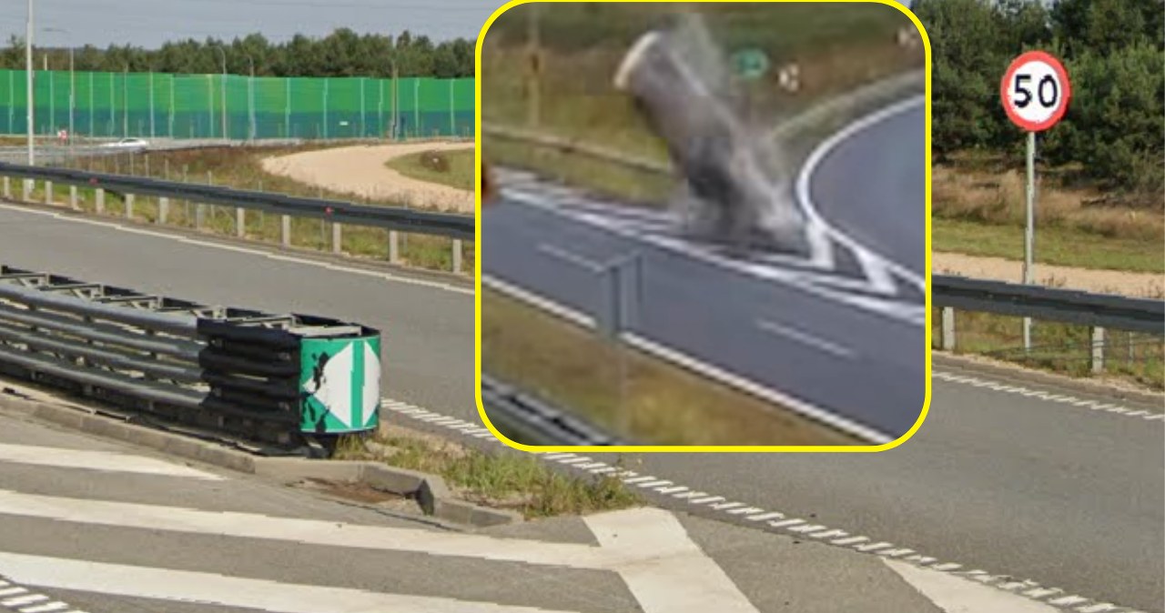 Poduszka uratowała kierowcy życie. Wcale nie ta zamontowana w samochodzie