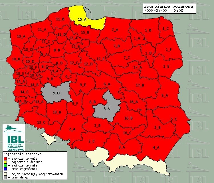 /Instytut Badawczy Leśnictwa /Materiały prasowe
