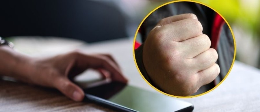 ​Kieleccy policjanci zatrzymali 53-latka, który zaatakował dwie kobiety i mężczyznę. Podłożem agresji była kwota znaleźnego za zgubiony telefon.