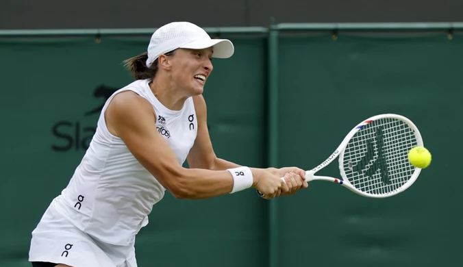Iga Świątek - Caty McNally w drugiej rundzie Wimbledonu. Relacja na żywo