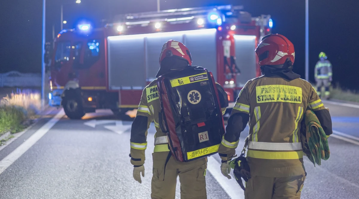 60 osób ewakuowano w nocy z bloku przy ul. Perkoza w Gliwicach. Powodem był ulatniający się czad. 
