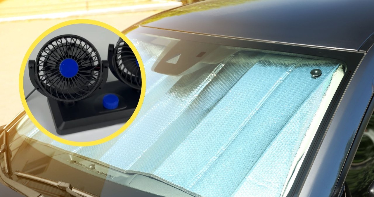 Gadżety do auta bez klimy. W upalny dzień okażą się niezbędne