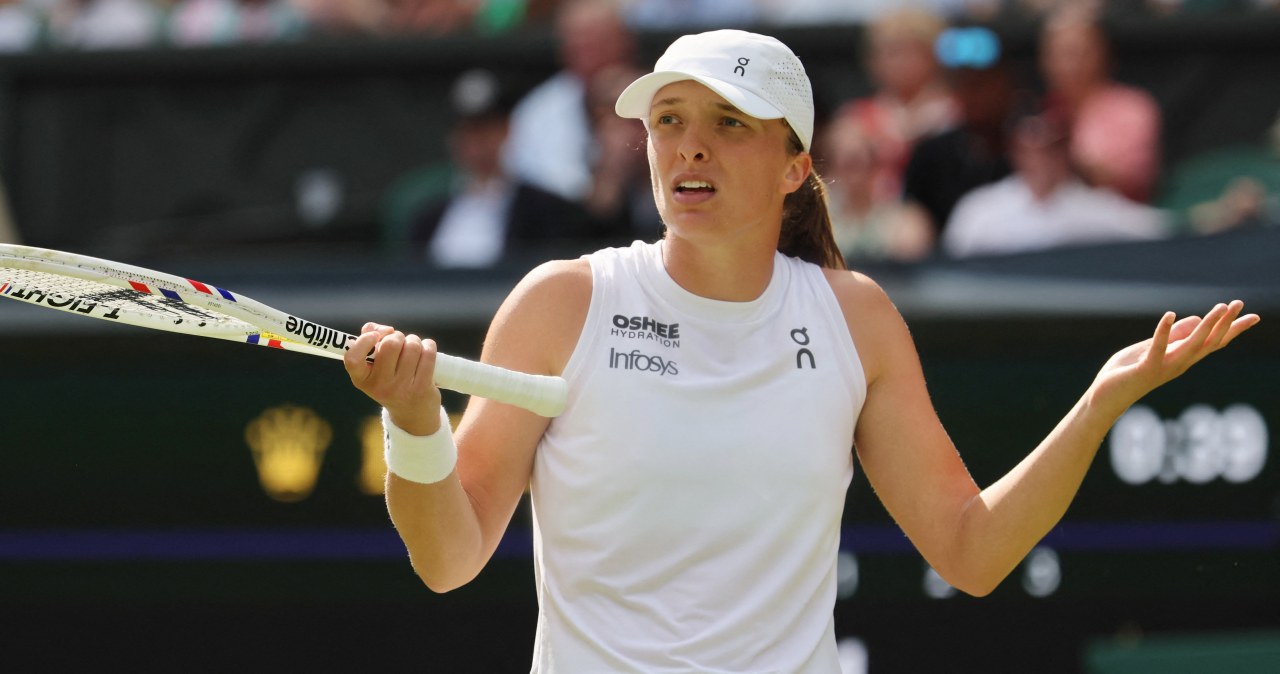 Iga Świątek skonsternowana, publiczność aż wstała. Niebywałe, co się stało