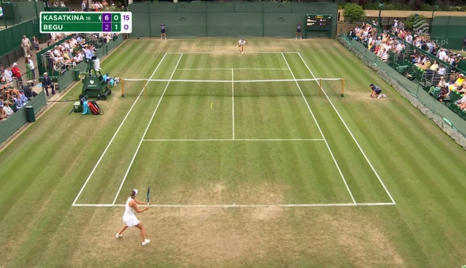 Daria Kasatkina - Irina-Camelia Begu. Skrót meczu. WIDEO