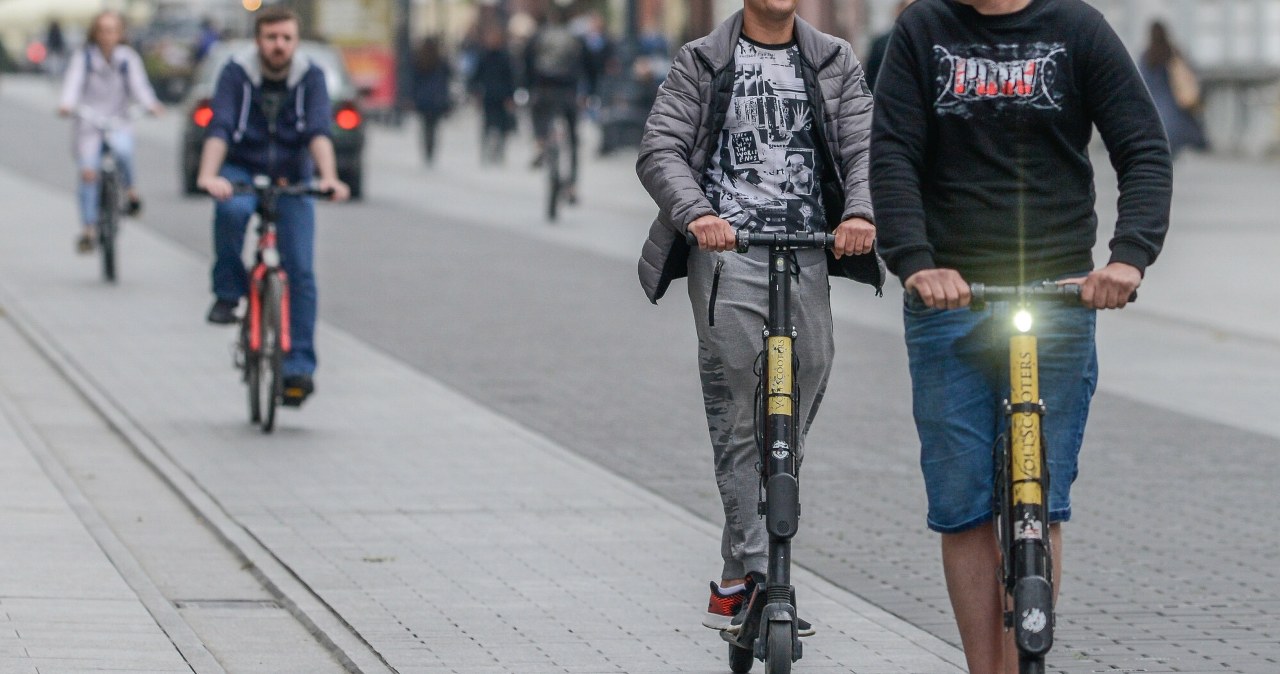 1158 wypadków na hulajnogach w rok. OC przez cały czas nie jest obowiązkowe