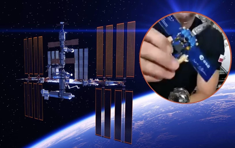 Polskie szkoły dostaną specjalne zestawy. Pokazał je Sławosz na ISS