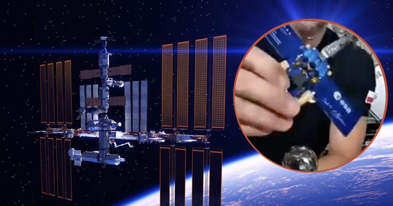 Polskie szkoły dostaną specjalne zestawy. Pokazał je Sławosz na ISS