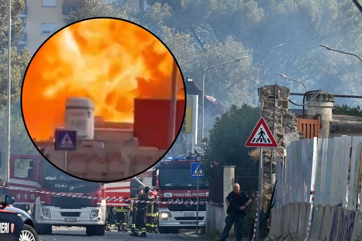 Potężna eksplozja w Rzymie. Wielu rannych NAGRANIE